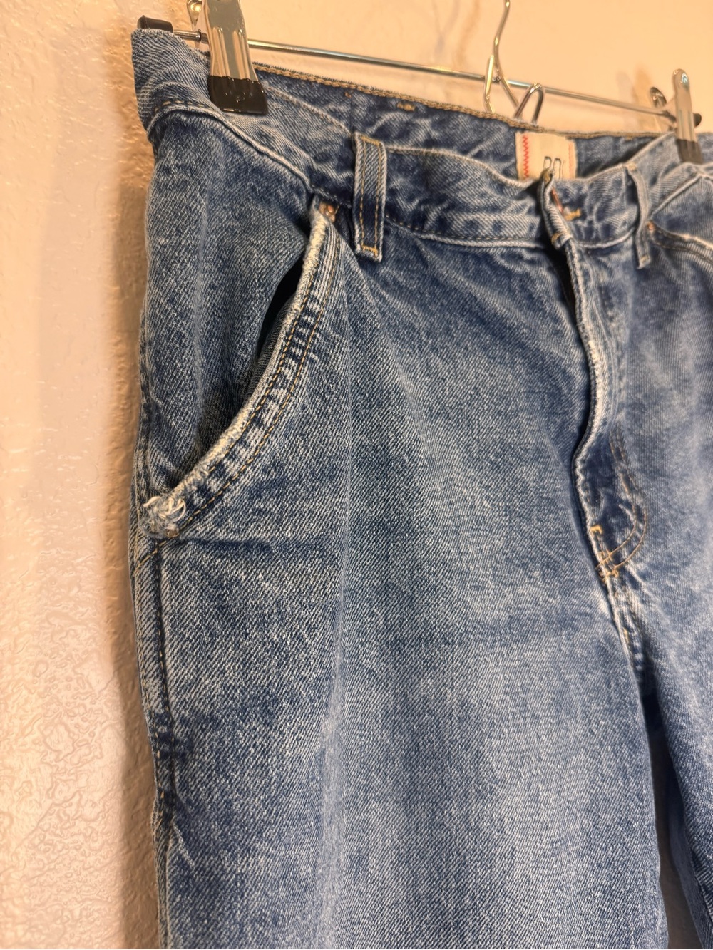 BDG Women's Vintage Style Straight-Leg Carpenter Jeans Urban Outfitters - Picture 8 of 11